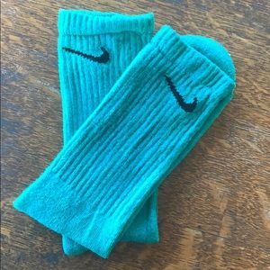 Hand dyed Nike socks